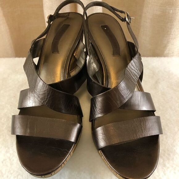 BANDOLINO wedge sandals size 8.5 - Picture 4 of 13